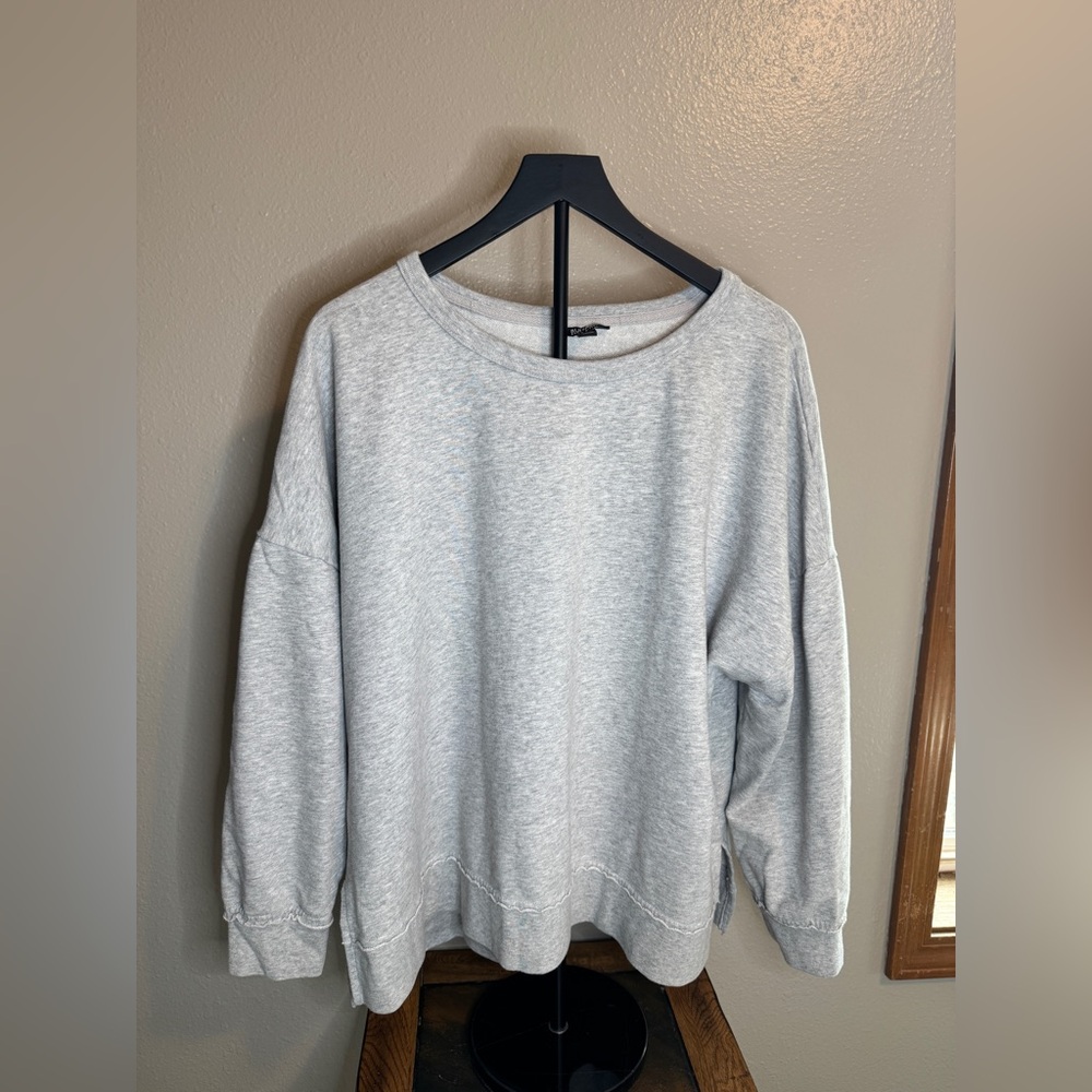 Women’s Buffalo David Bitton Blue and Gray Sweatshirts - Picture 8 of 13